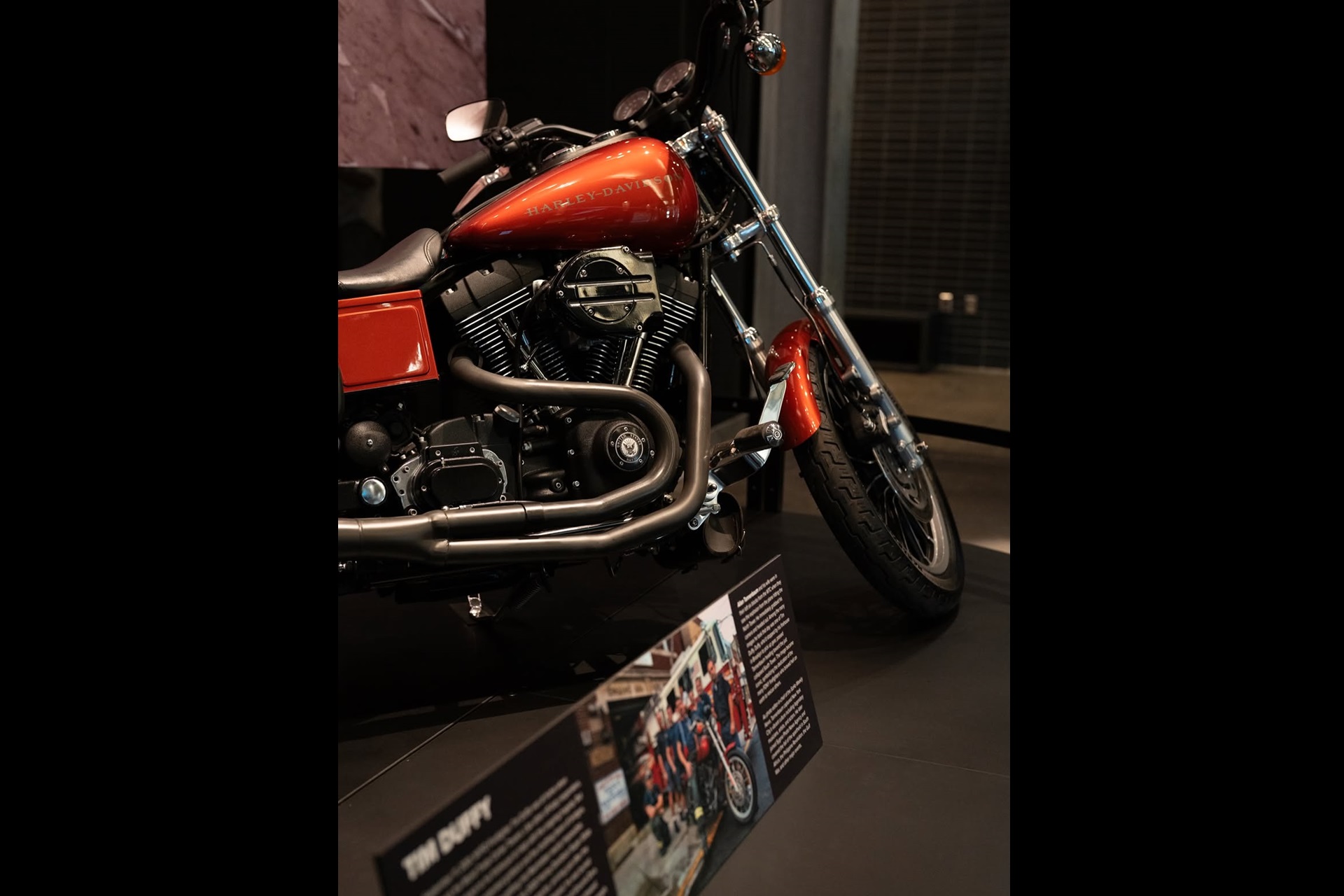 La mítica Dyna Super Glide Sport de los atentados del 11-S pasa a estar expuesta en el Museo Harley-Davidson