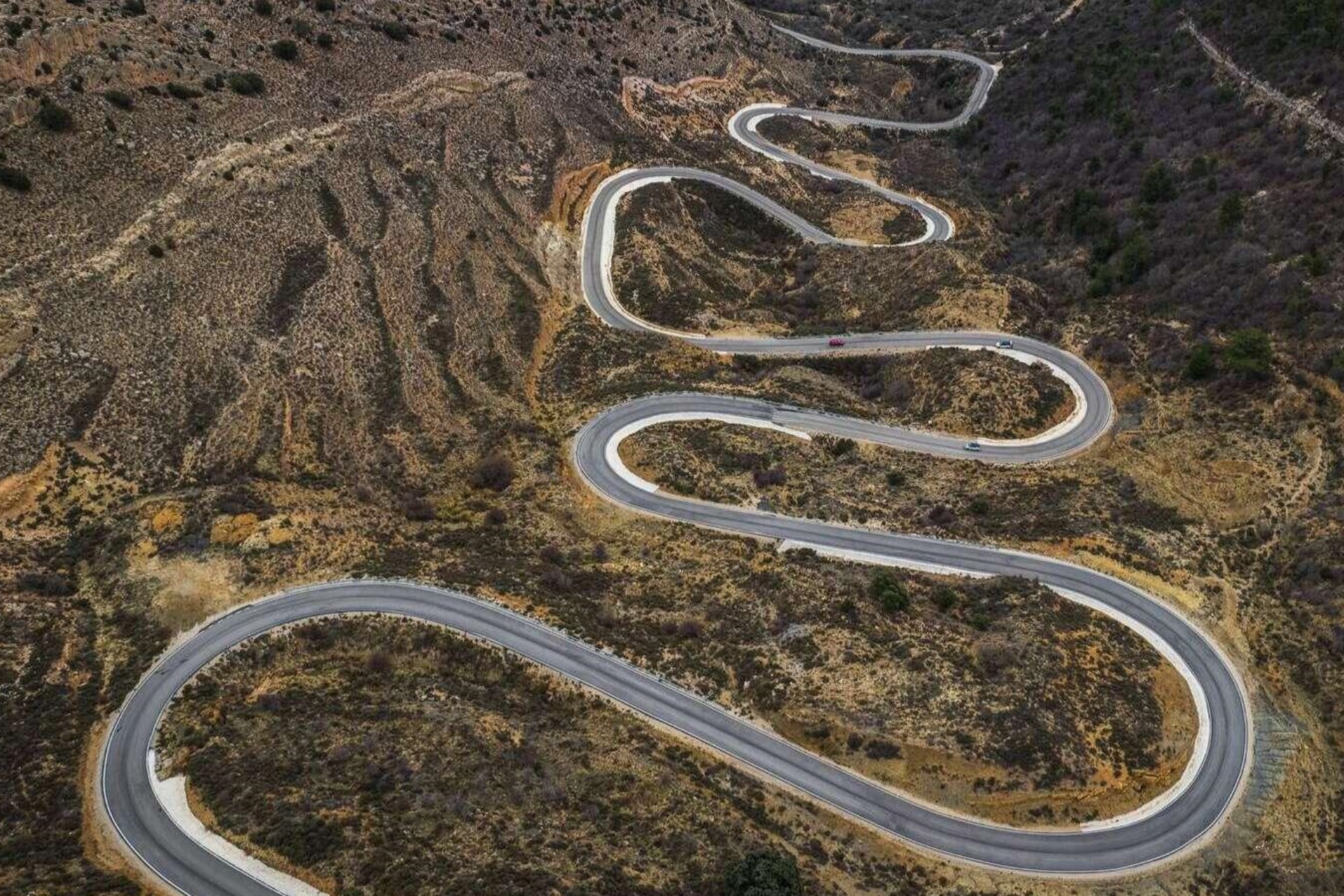 Carreteras secundarias rutas de España para motos