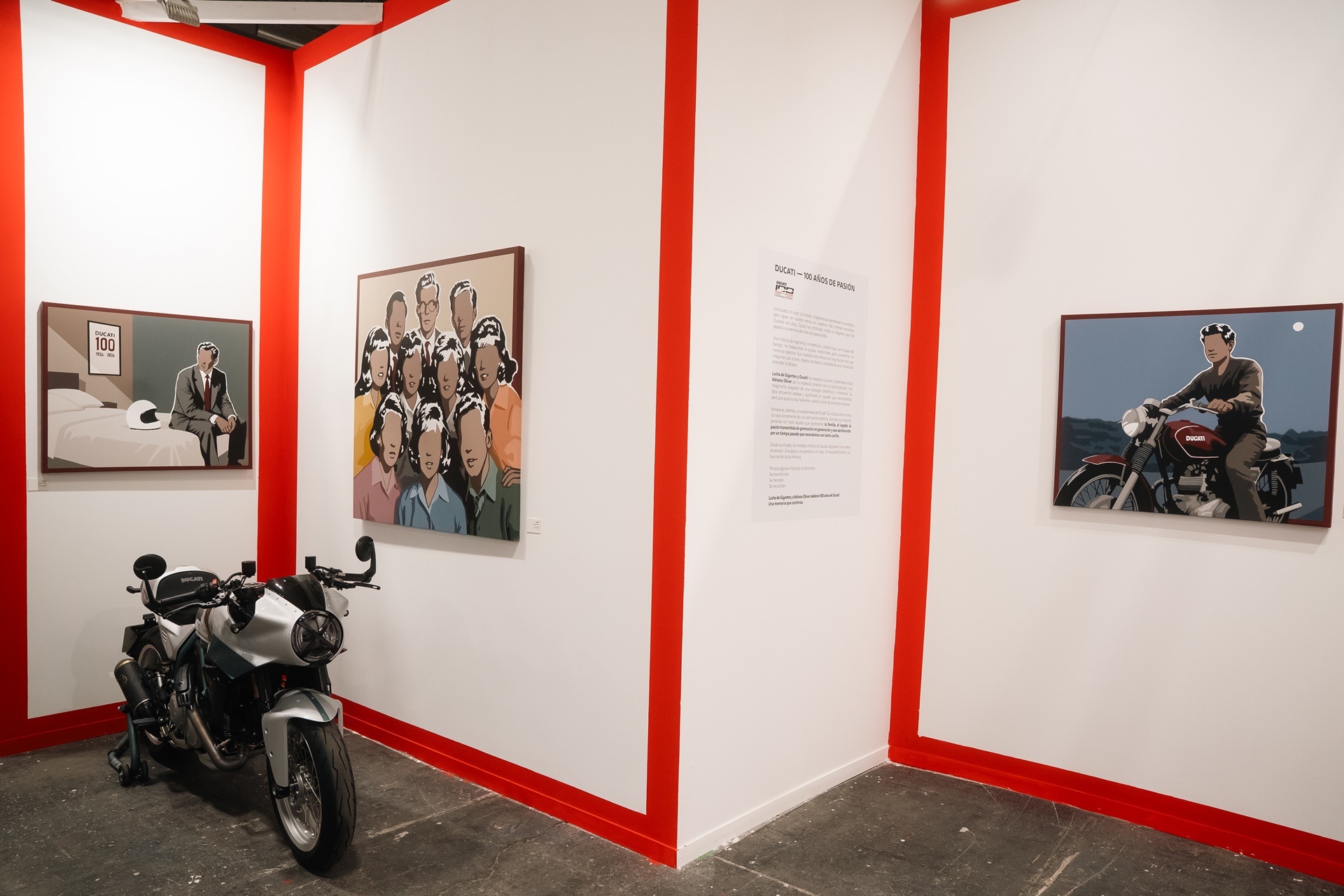 Ducati participa en Estampa con la exposición “Adriana Oliver x Ducati”
