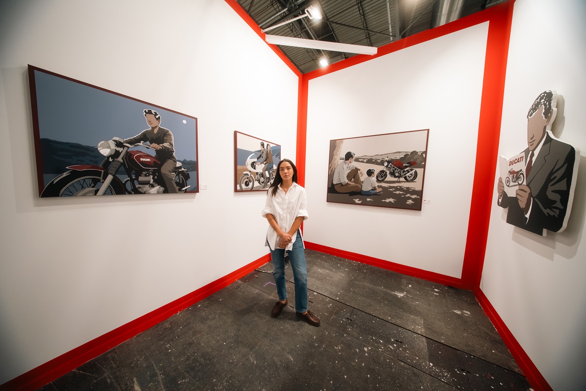 Ducati participa en Estampa con la exposición “Adriana Oliver x Ducati”