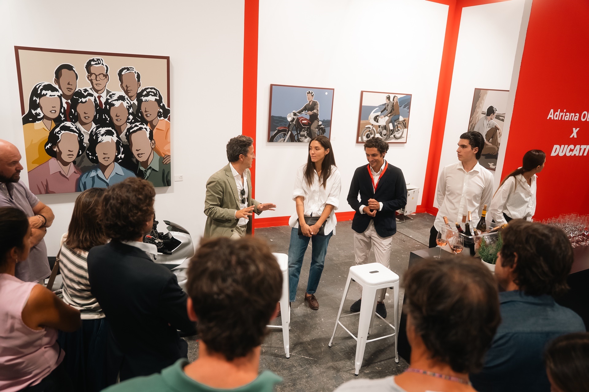 Ducati participa en Estampa con la exposición “Adriana Oliver x Ducati”