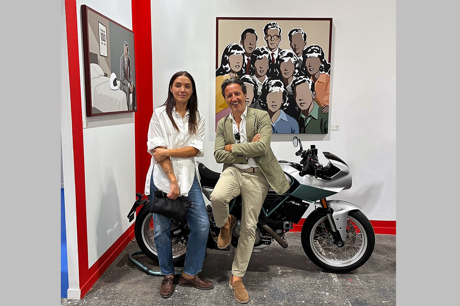 Ducati participa en Estampa con la exposición “Adriana Oliver x Ducati”