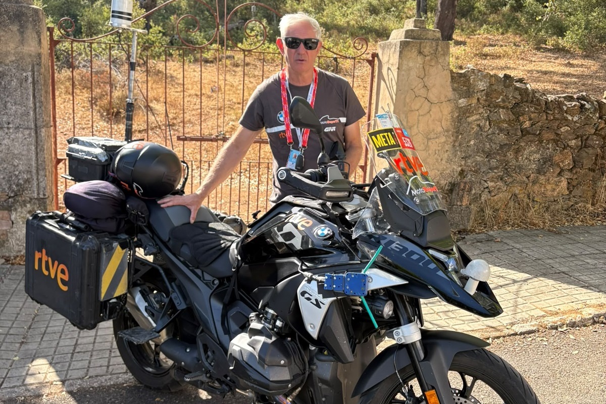 Las motos de La Vuelta