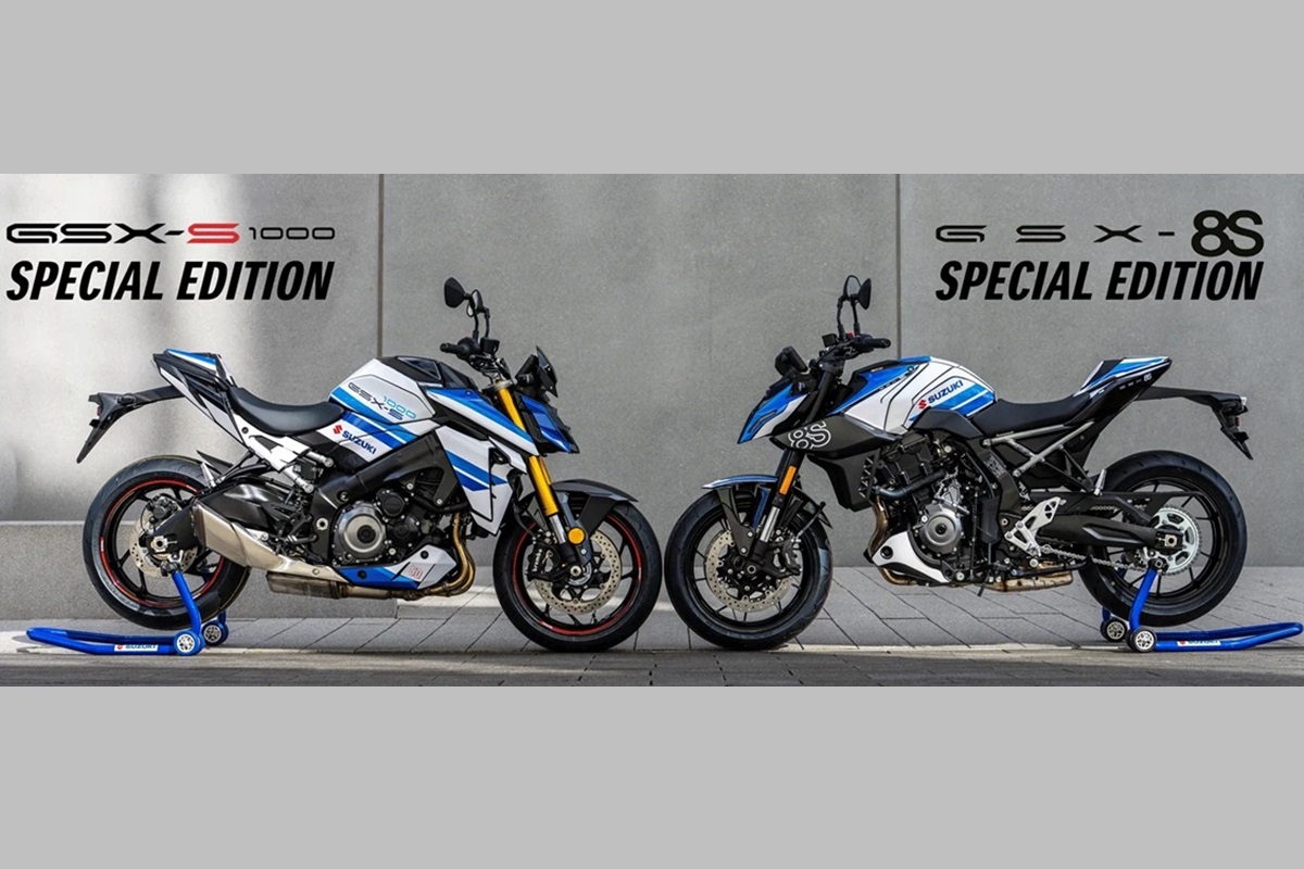 Suzuki Alemania lanza sendas ediciones limitadas para celebrar su 50º Aniversario