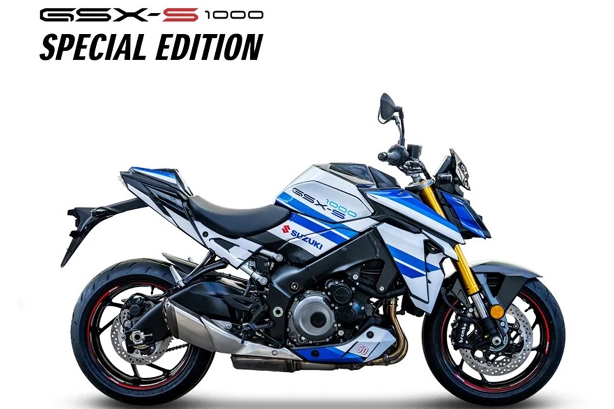 Suzuki Alemania lanza sendas ediciones limitadas para celebrar su 50º Aniversario
