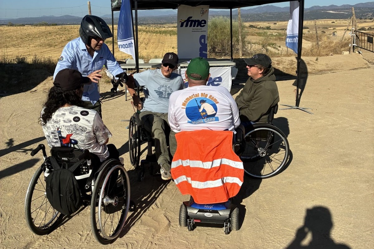 Se completa la 1ª edición del Raider Day de Motociclismo Inclusivo con 41 inscripciones y aforo completo