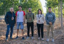 Representantes de la RFME visitan Teruel para conocer el proyecto medioambiental Bajo Cer0² vinculado a la Baja Aragón