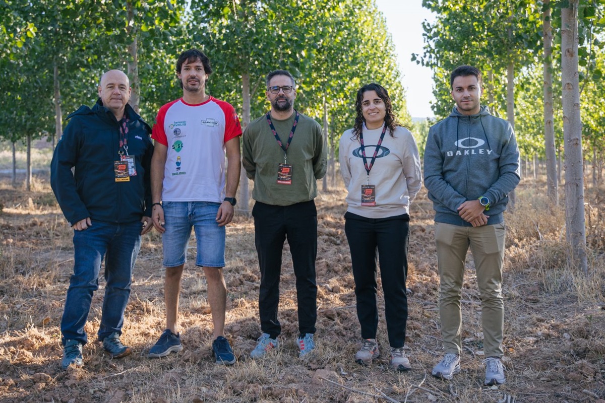 Representantes de la RFME visitan Teruel para conocer el proyecto medioambiental Bajo Cer0² vinculado a la Baja Aragón