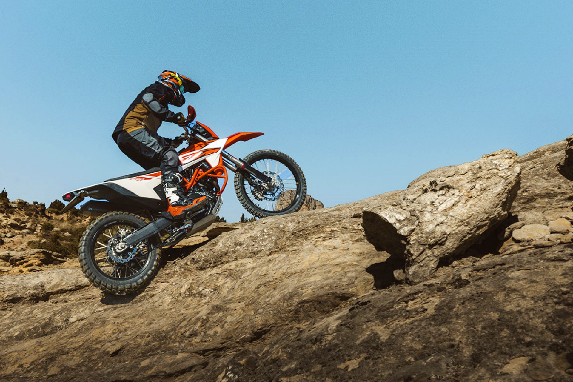 KTM, Husqvarna y GasGas enduro LC4