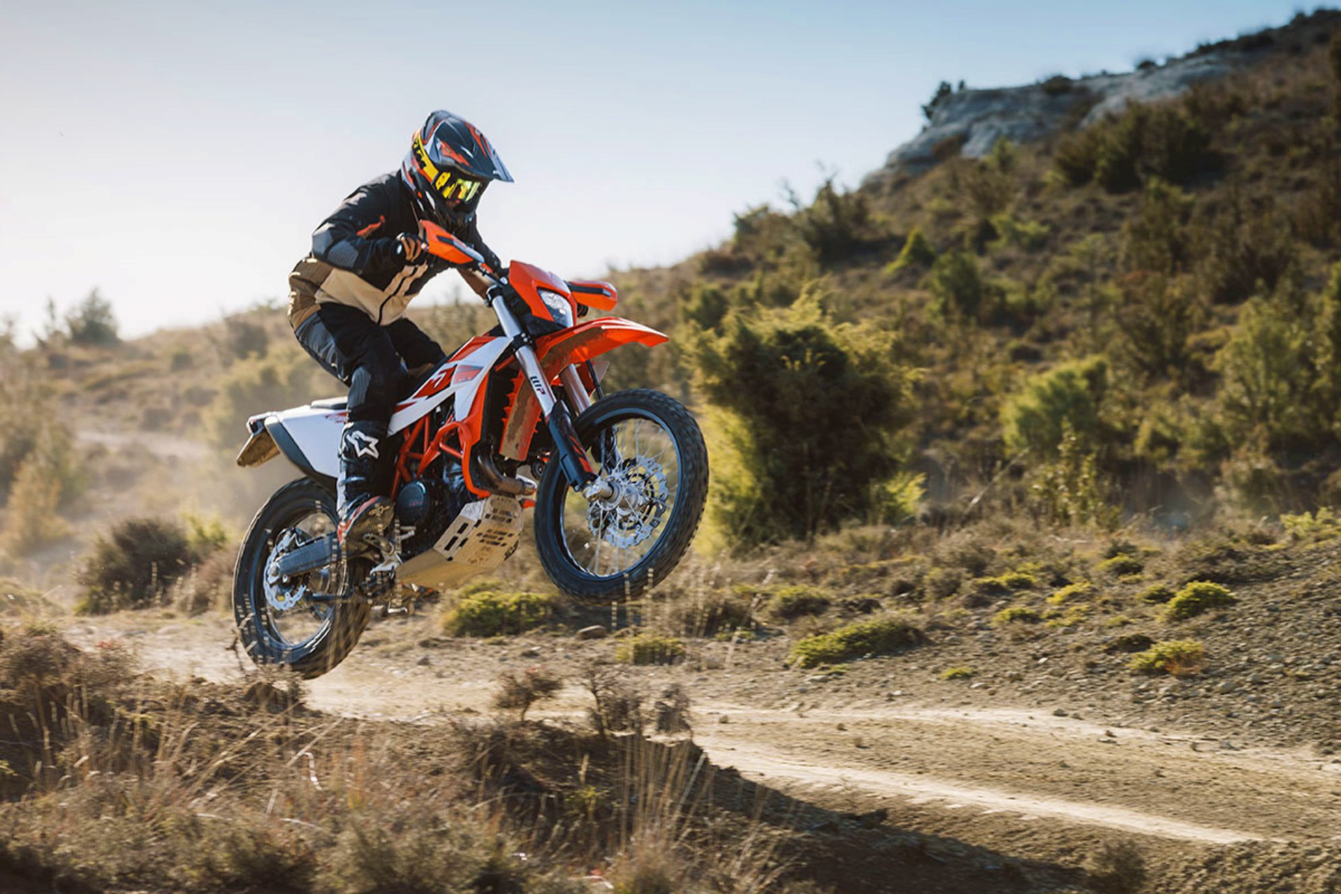 KTM, Husqvarna y GasGas enduro LC4