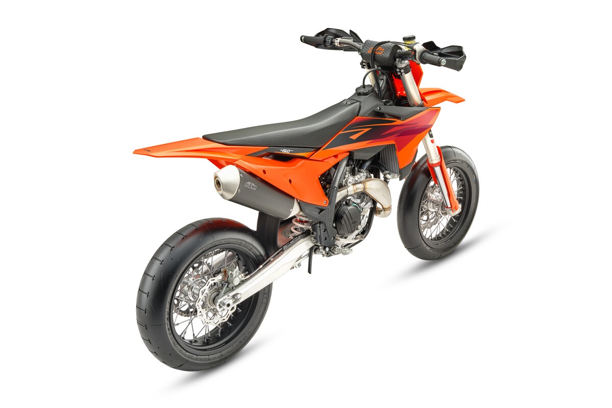 KTM 450 SMR 2027: la diversión en pista está asegurada