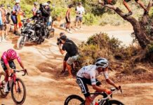 Las motos de La Vuelta