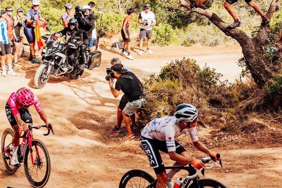 Las motos de La Vuelta