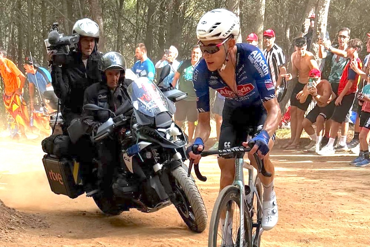 Las motos de La Vuelta