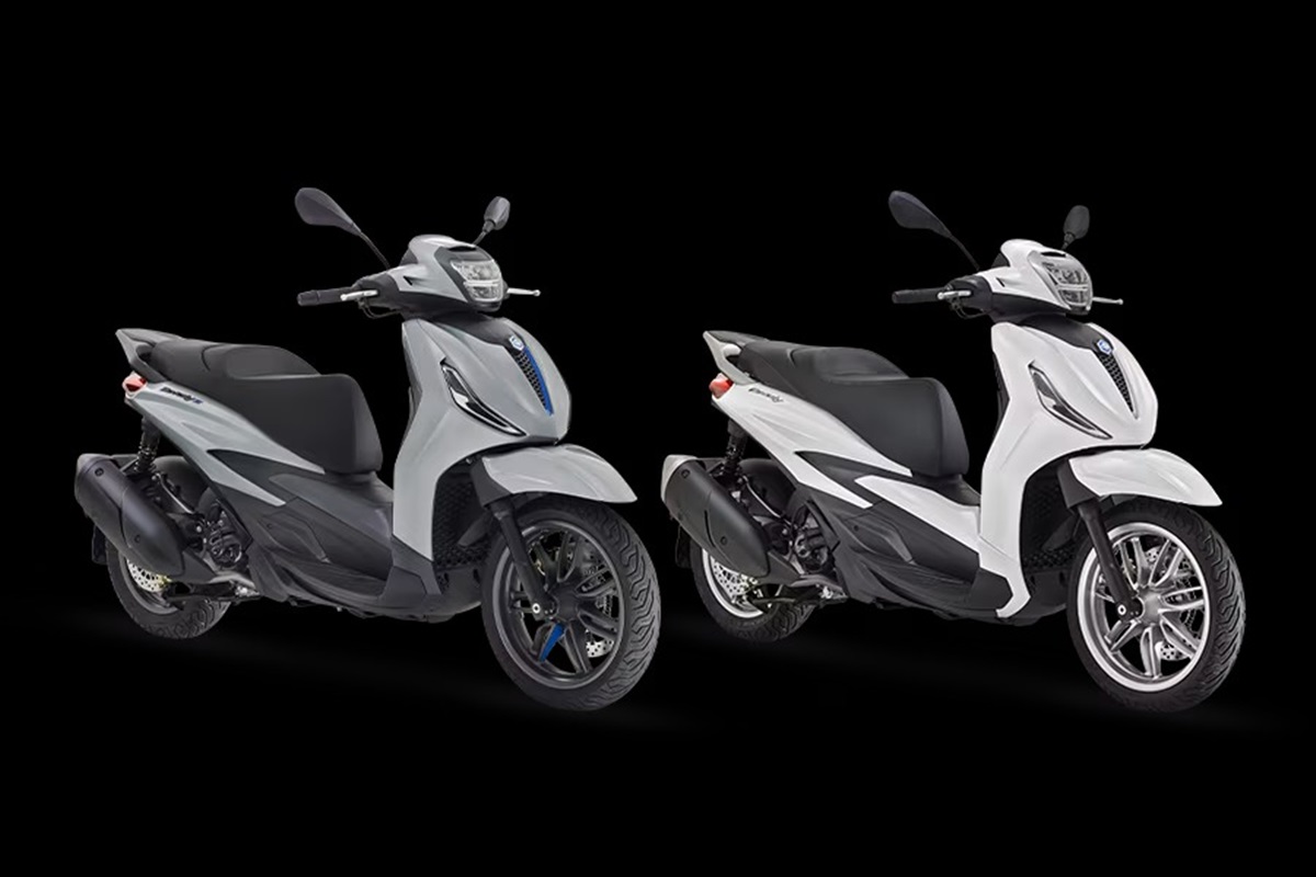 Piaggio lanza una suculenta campaña de descuentos directos en su gama de scooters de “Rueda Alta”