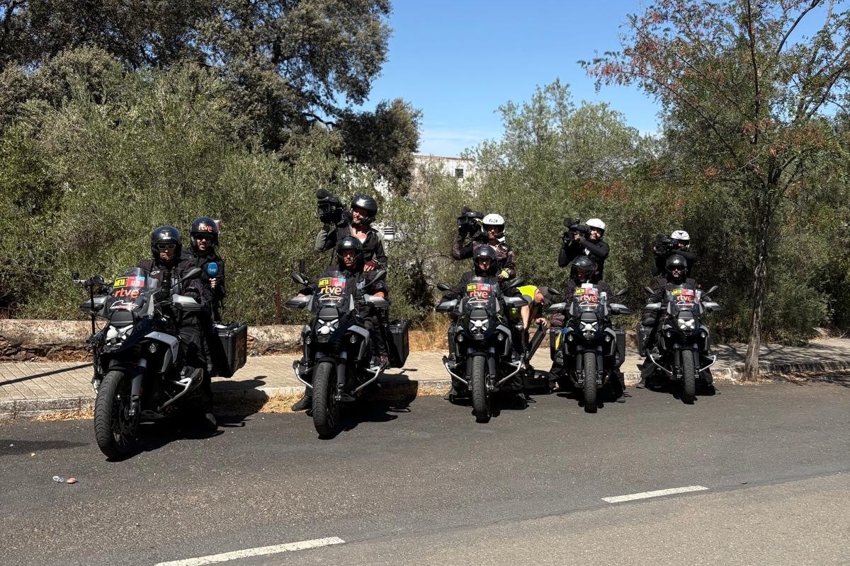 Las motos de La Vuelta