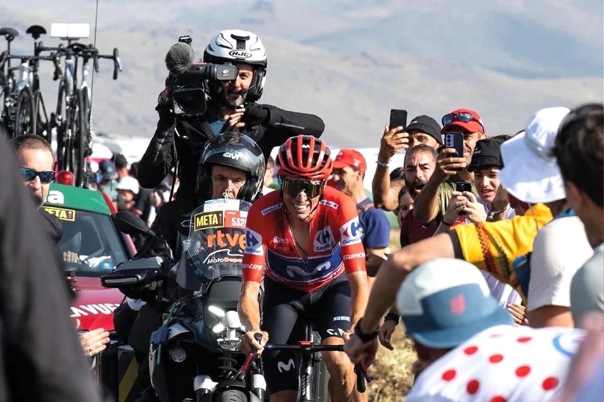 Las motos de La Vuelta