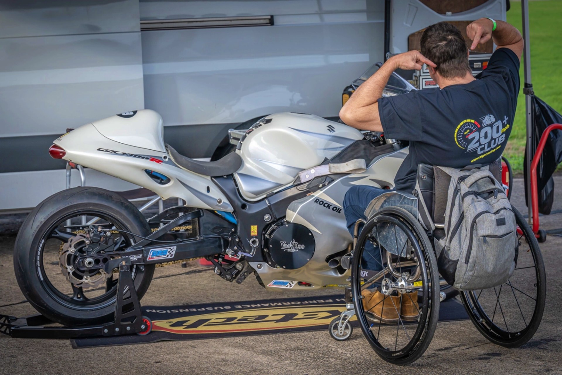 Talan Skeels-Piggins Suzuki Hayabusa Turbo record
