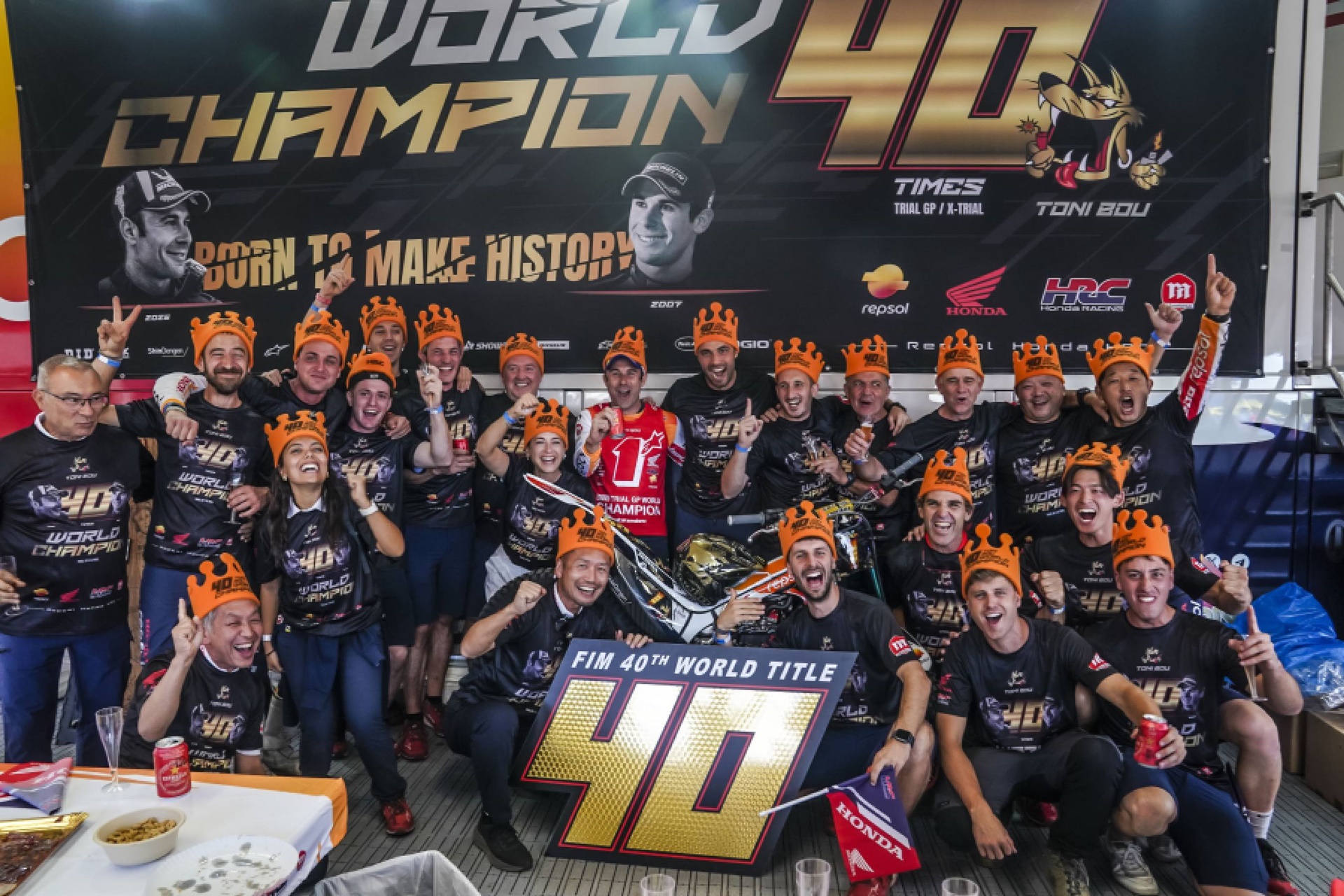 Toni Bou marca un hito histórico en el deporte: alcanza los 40 títulos mundiales