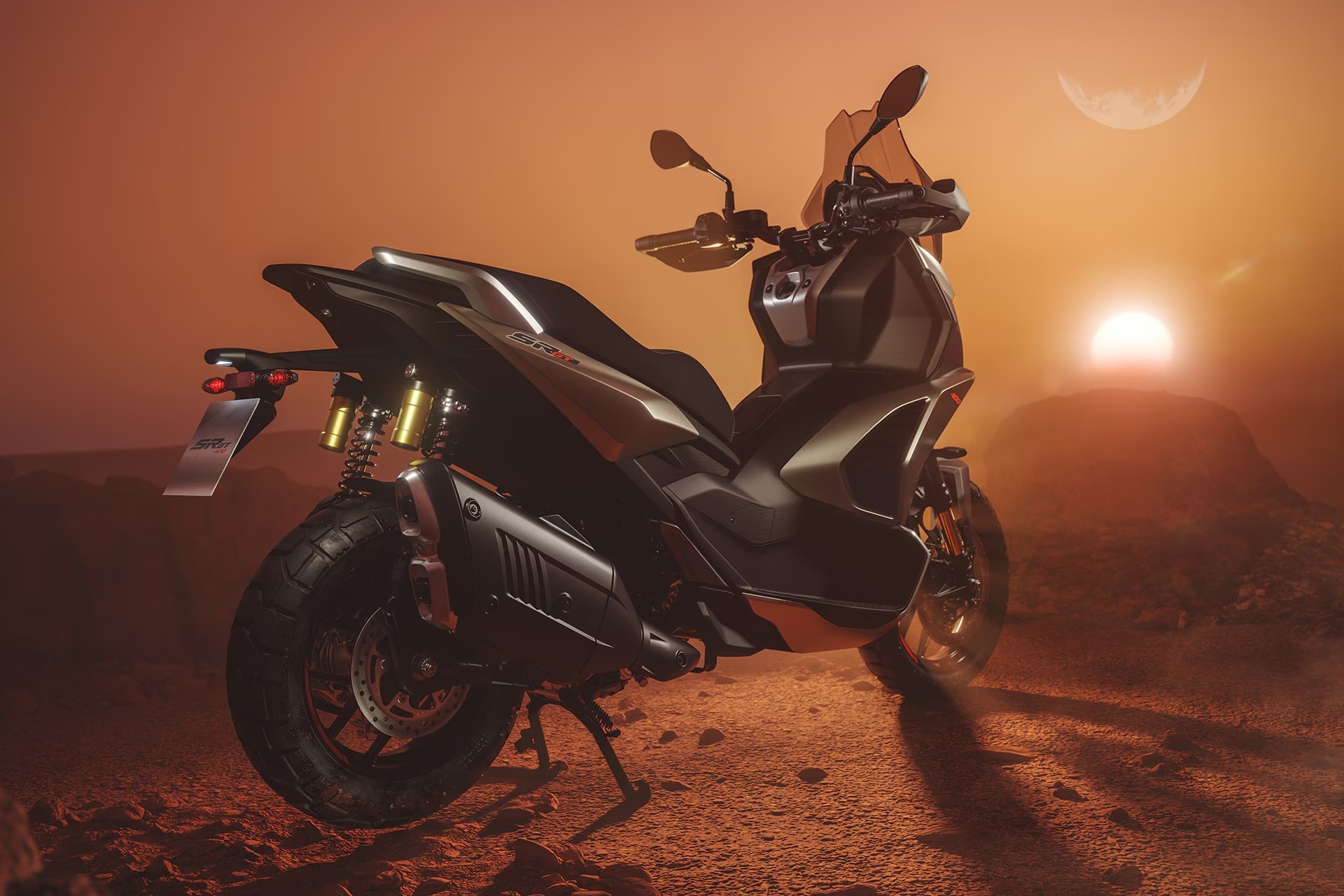 Aprilia ofrece condiciones especiales para su SR GT 400 todo este mes de septiembre