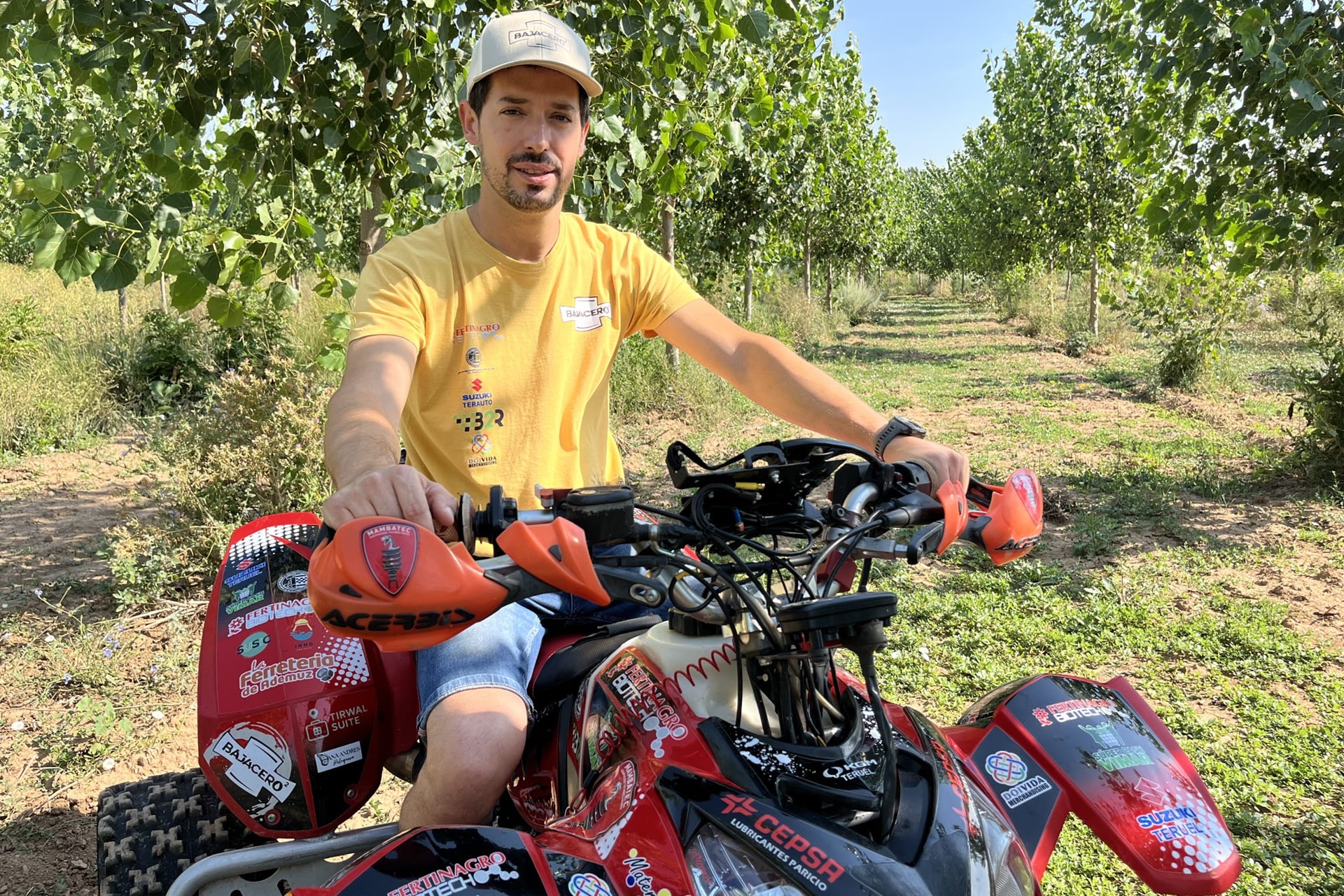 Representantes de la RFME visitan Teruel para conocer el proyecto medioambiental Bajo Cer0² vinculado a la Baja Aragón