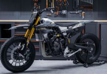 Yamaha Tenere 700 flat track YZ450F