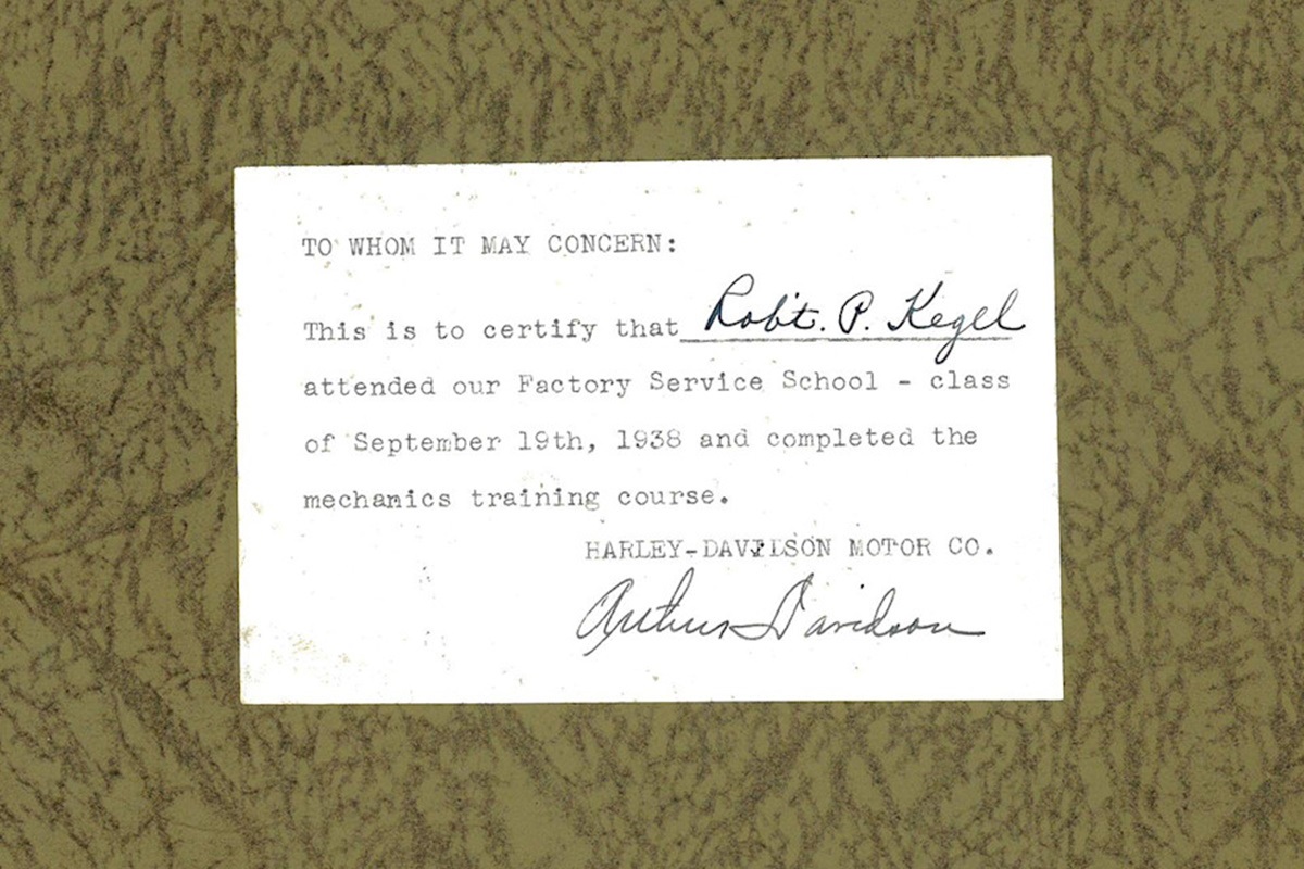 Kegel Motorcycle: 117 años de historia para lograr convertirse en el C.O. Harley-Davidson más antiguo del mundo