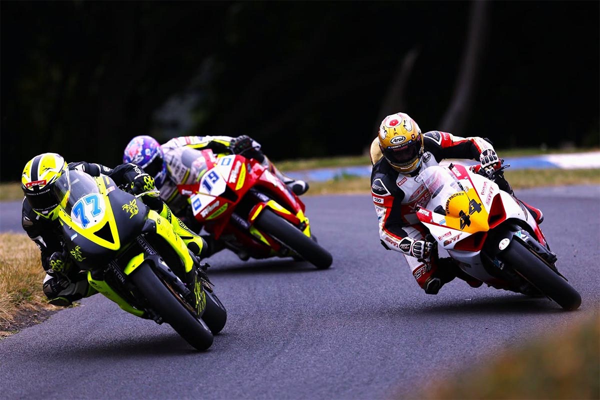 Las carreras en el trazado son siempre espectaculares