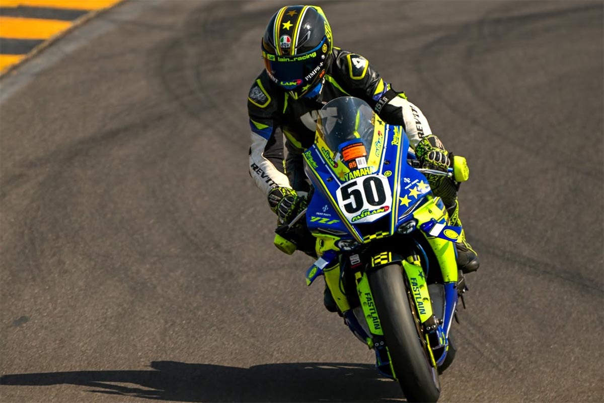 Ahora sigue disfrutando de las motos pero intenta concienciar de lo importante que es