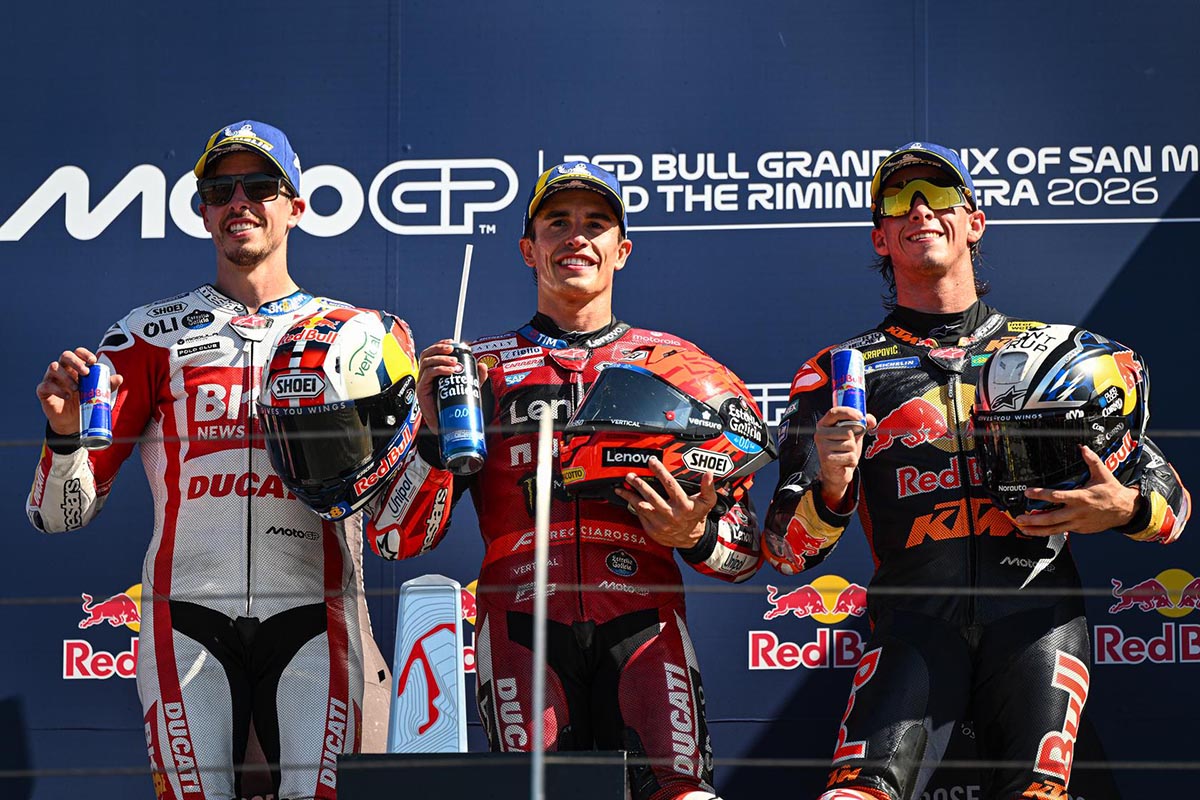 En el pasado GP de San Marino España copó las 6 primeras posiciones, algo que nunca antes había conseguido ningún país