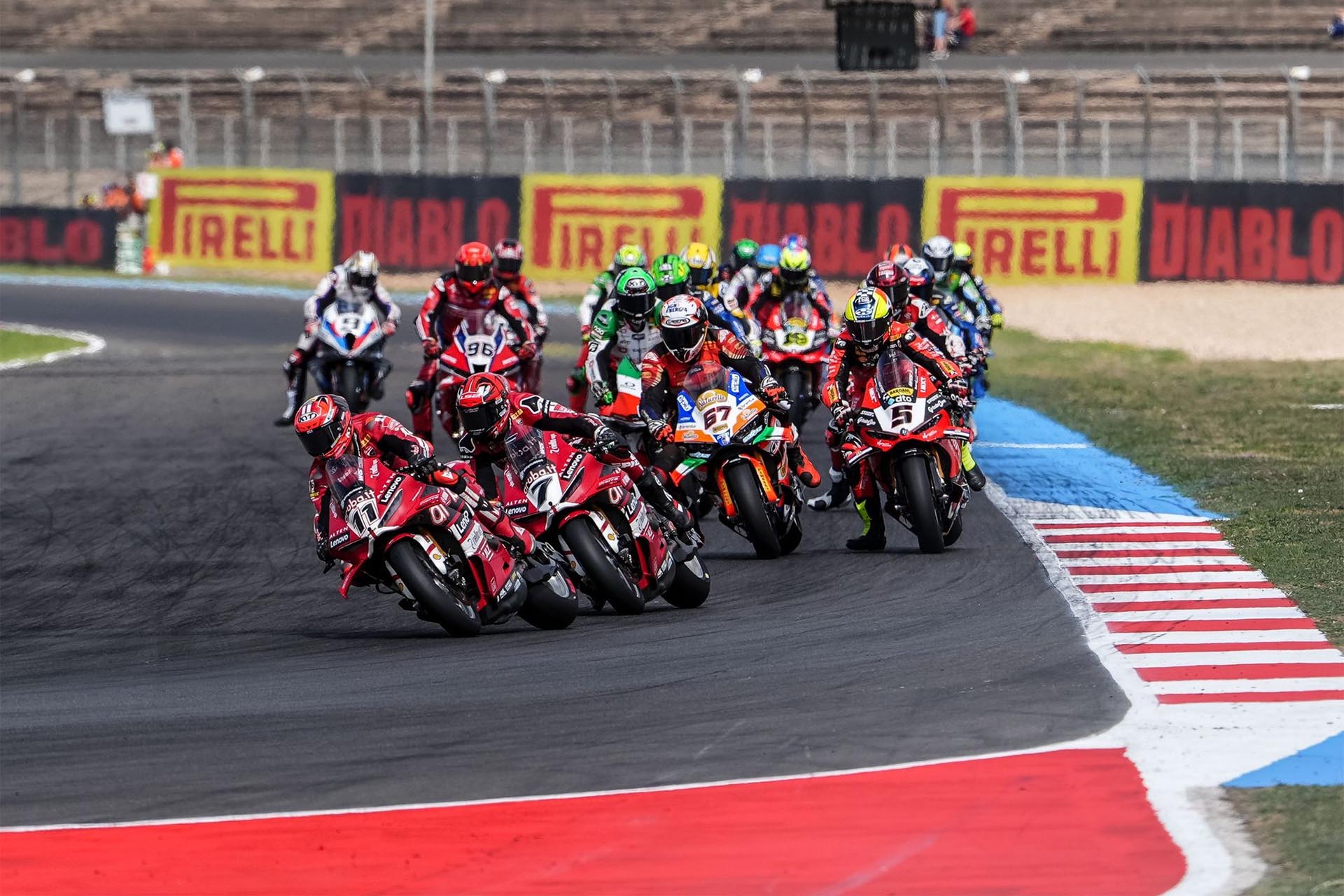 Bulega no dio ninguna opción en la segunda carrera