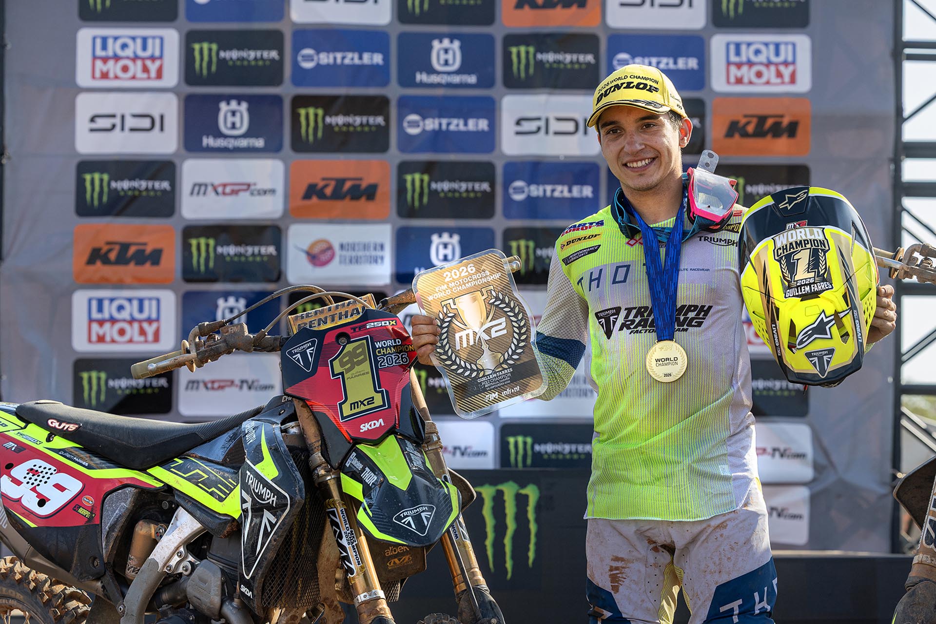 Farrés ha logrado el título antes de saltar a MXGP la próxima temporada