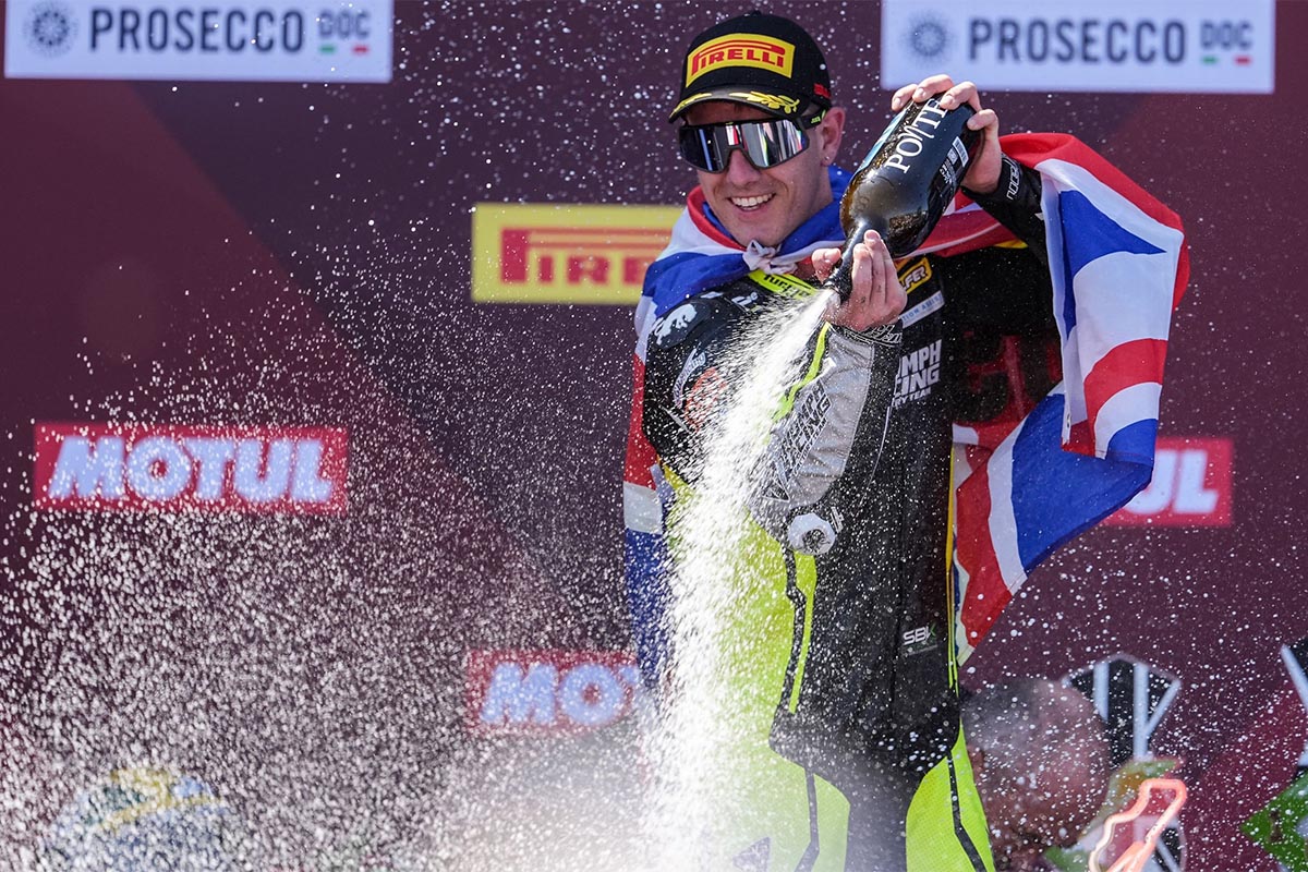 Triumph ya está cosechando triunfos en Supersport