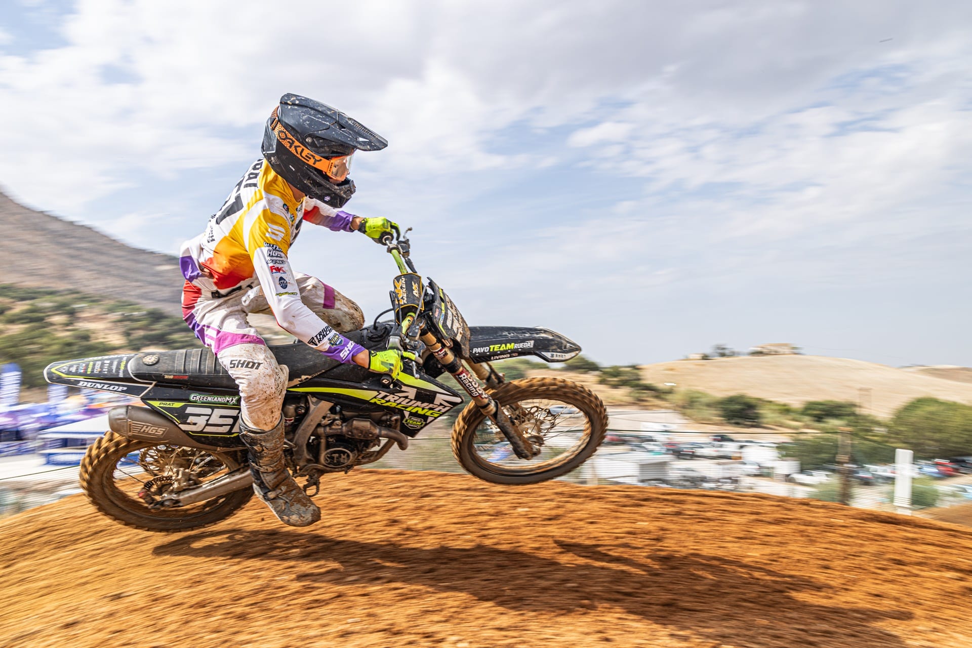 Carlos Prat y el Triumph Racing Pavo Rueda se alzan con el título nacional de Motocross Sub-18