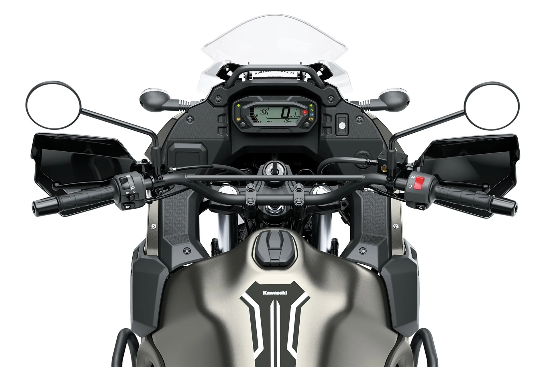 Kawasaki amplía su gama ADV 2027 con la nueva KLR650 DF ABS