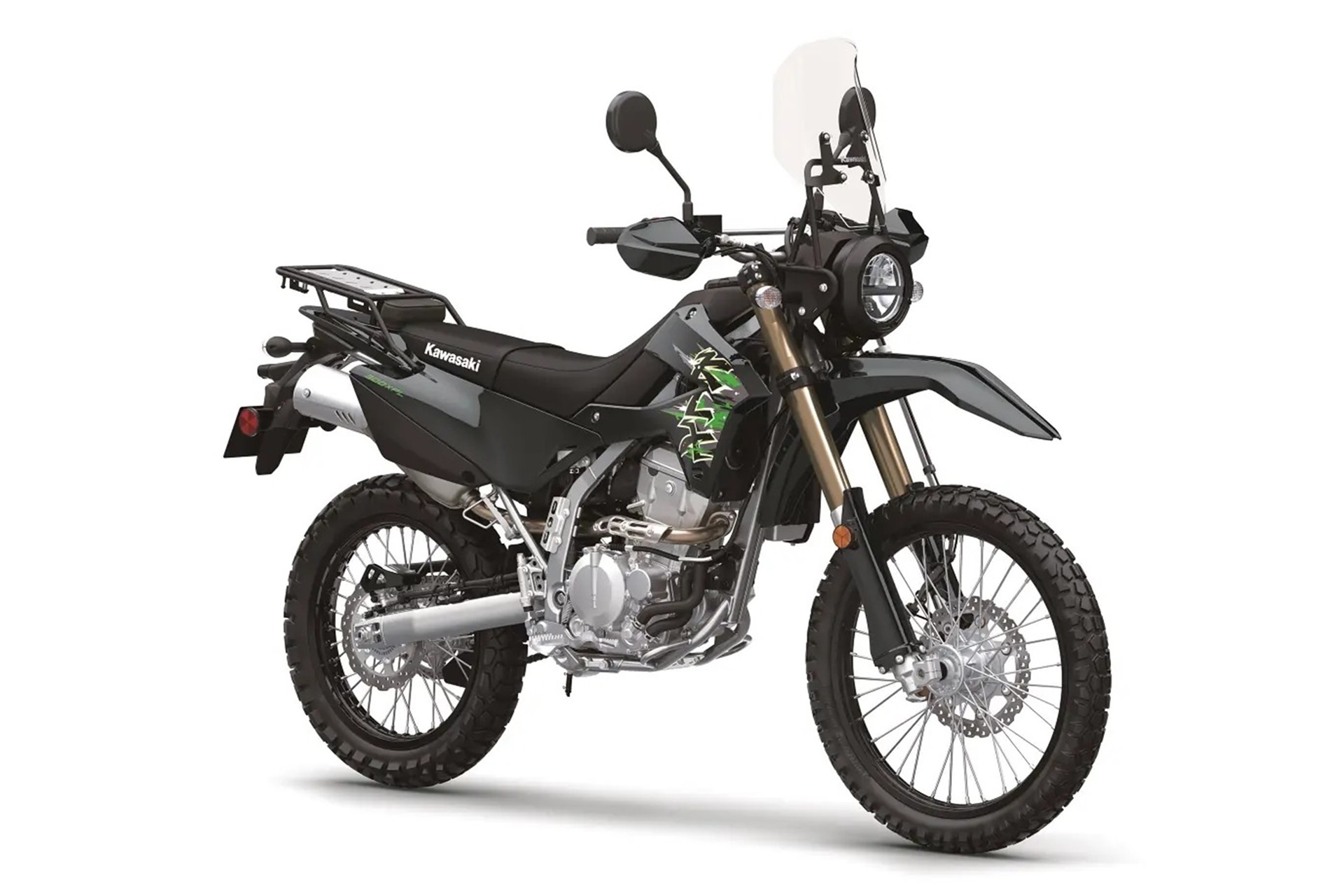 Kawasaki presenta su nueva gama KLX300 2027 con hasta cuatro variantes donde elegir