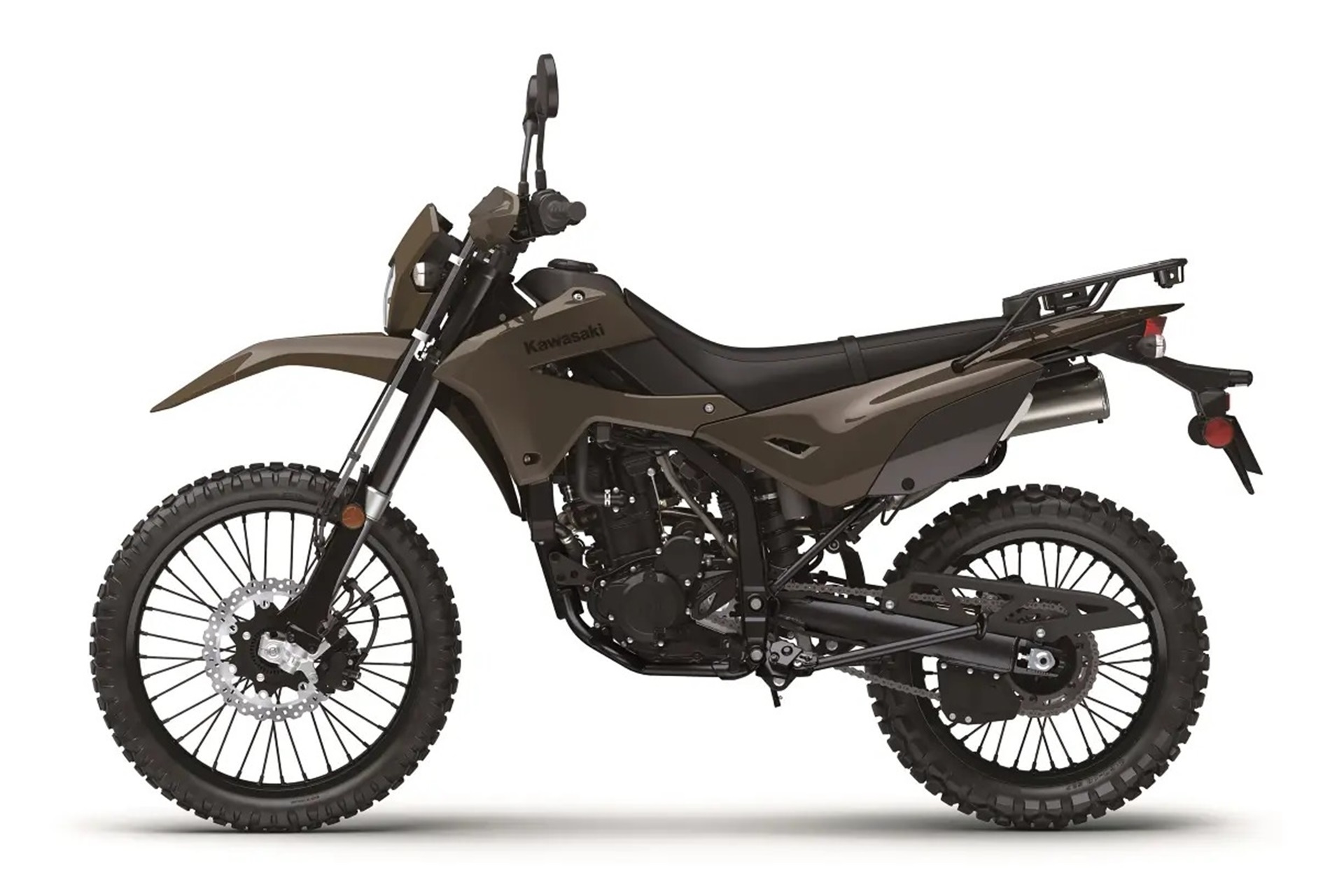 Kawasaki presenta su nueva gama KLX300 2027 con hasta cuatro variantes donde elegir