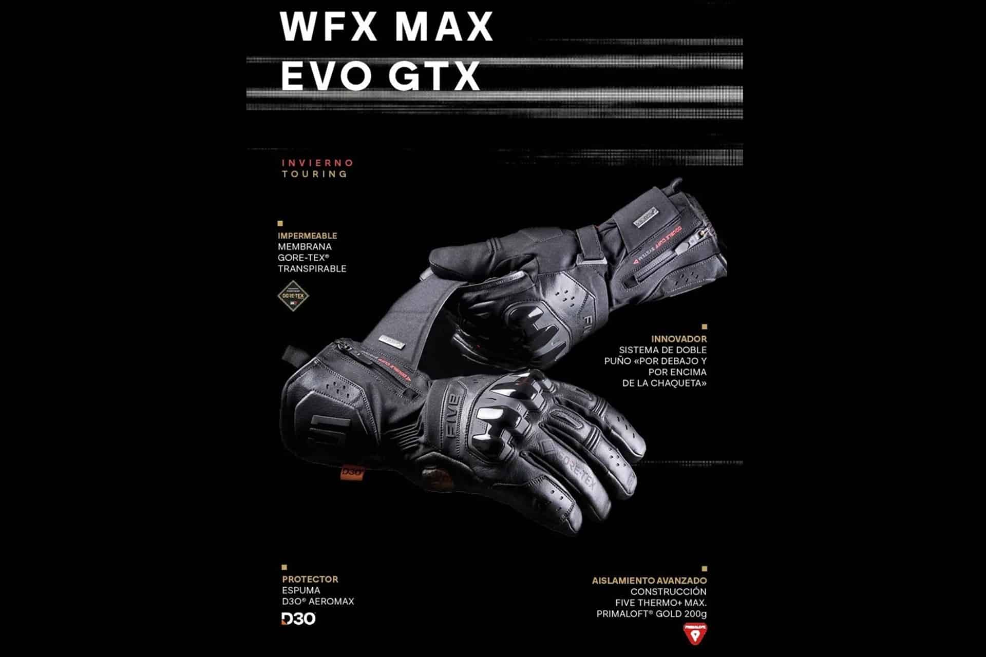 Five Gloves presenta WFX Max EVO GTX, el guante invernal más avanzado de la marca