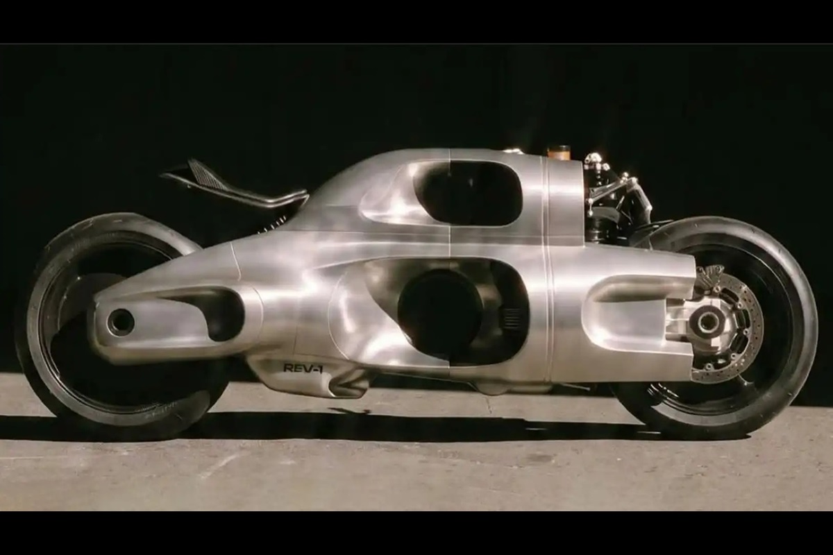 REV-1 by Lennart Baramsky: La moto del futuro, con 612 CV de potencia, alimentada por hidrógeno