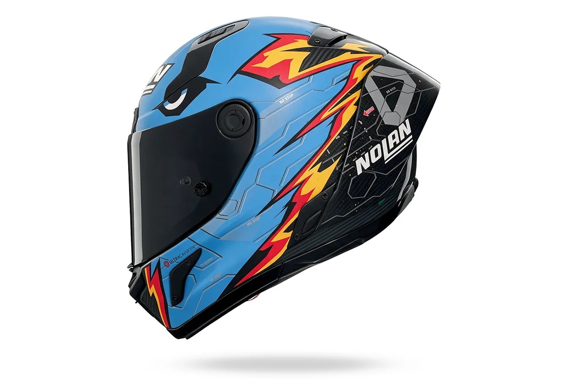 Nolan X-804 RS Ultra Carbon Oliveira Replica: “nacido en el circuito. Pensado para el piloto”