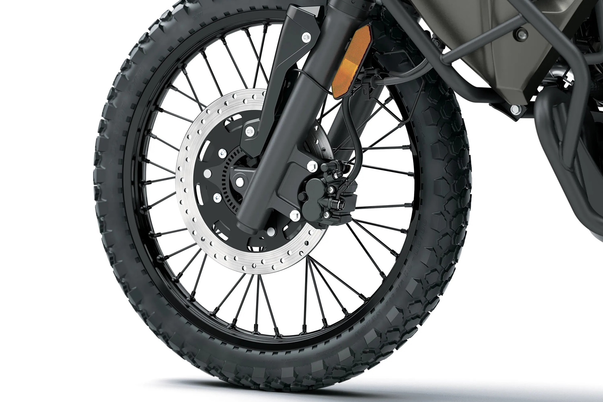 Kawasaki amplía su gama ADV 2027 con la nueva KLR650 DF ABS