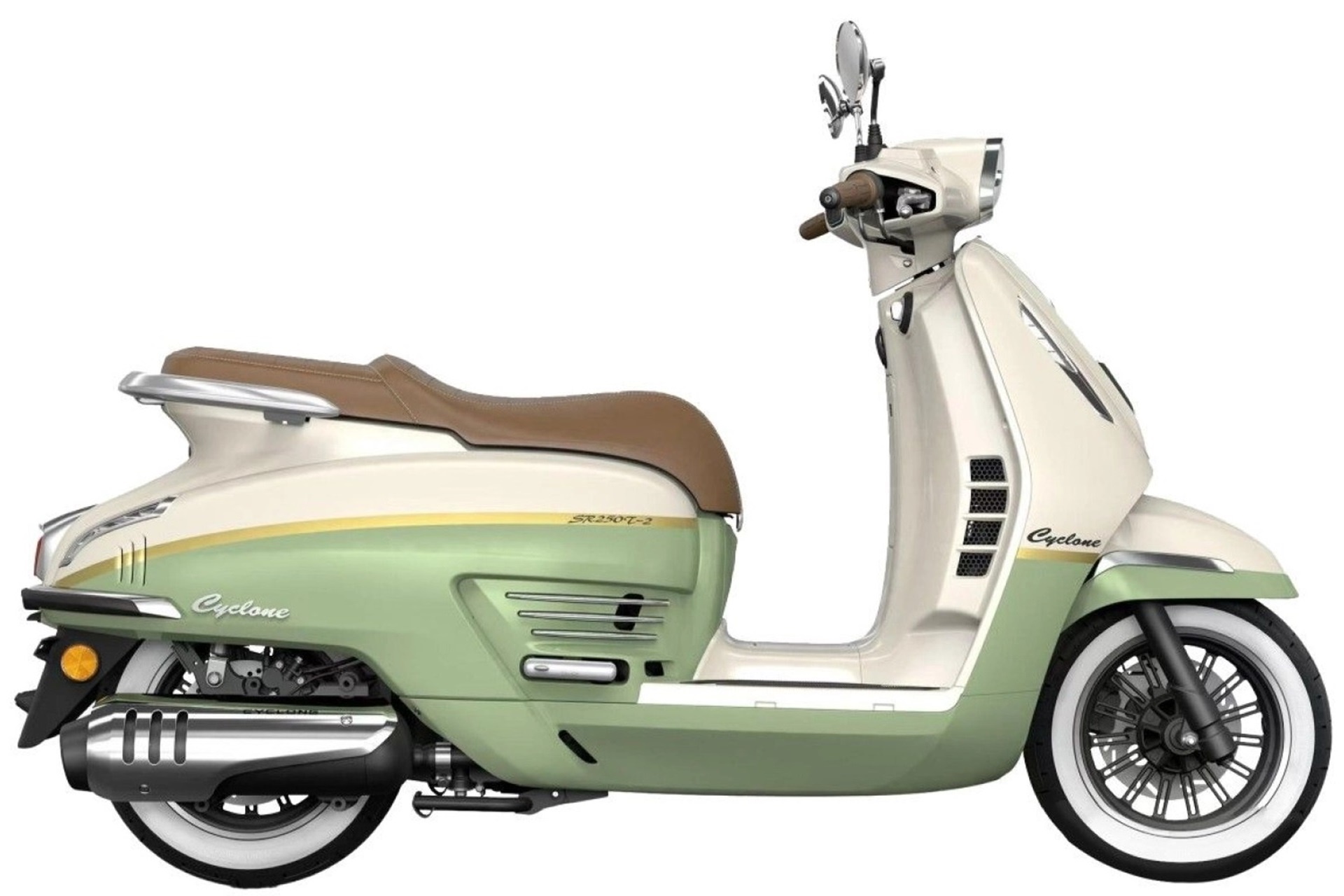 Cyclone RT250E: el nuevo scooter retro de 250 cc con 25 CV y mucho equipamiento