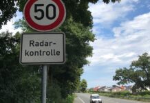 Un radar en Alemania acumula cientos de multas en unas horas fruto de una señalización “fake”