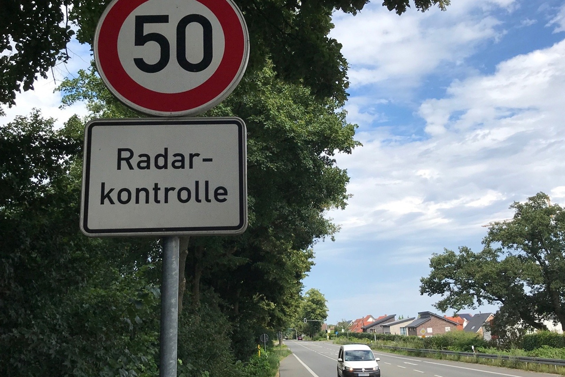 Un radar en Alemania acumula cientos de multas en unas horas fruto de una señalización “fake”