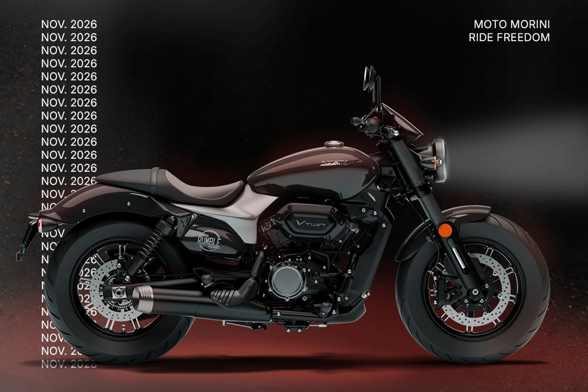 Moto Morini anuncia la llegada de su nueva Rumble a los concesionarios oficiales de la marca