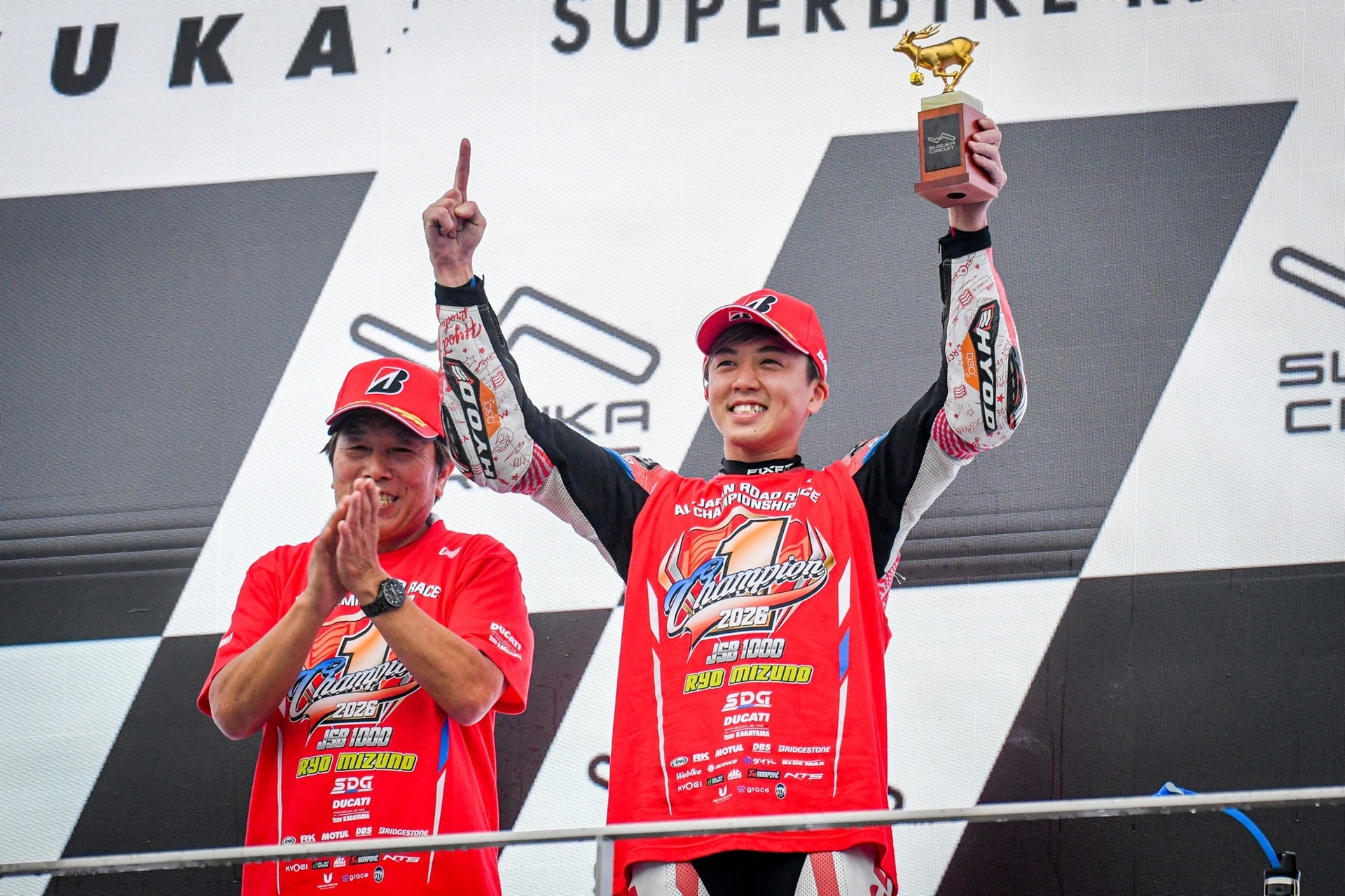 Ducati se convierte en el primer fabricante extranjero en ganar el Campeonato Japonés de Superbikes