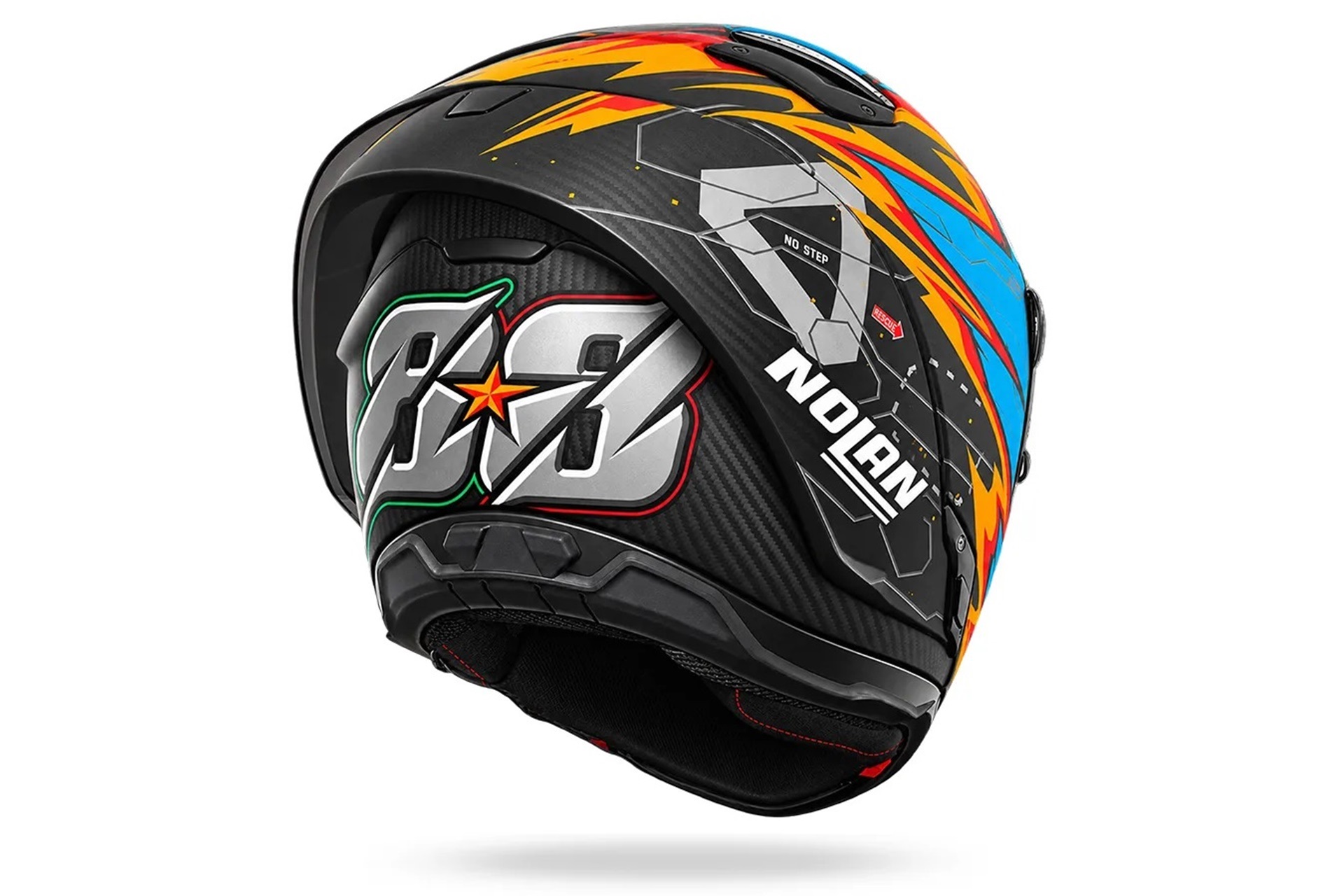 Nolan X-804 RS Ultra Carbon Oliveira Replica: “nacido en el circuito. Pensado para el piloto”