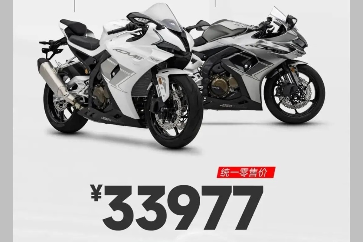 Kove pone precio a su 650RR: cuatro cilindros, 15.000 rpm y 260 km/h
