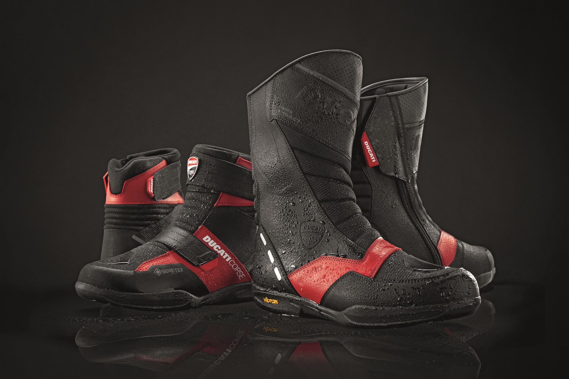 Ducati presenta su gama de botas técnicas fabricadas por Held en exclusiva para la marca