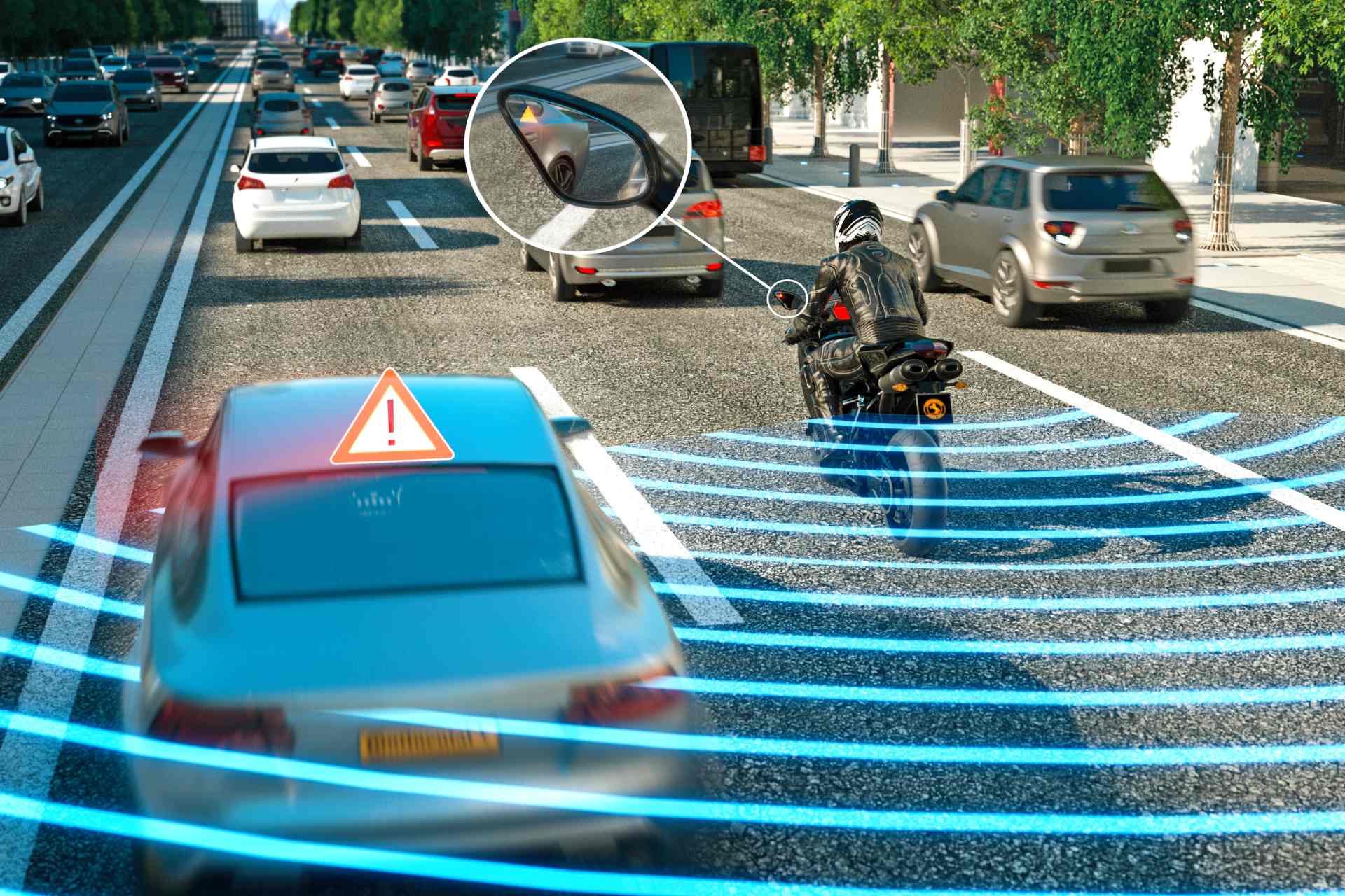 Frenadas fantasma: el riesgo invisible para los motociclistas